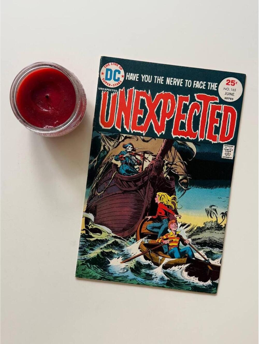 Unexpected #165 (1975) DC Horror Comic Book | Luis Dominguez Ghost Ship Cover